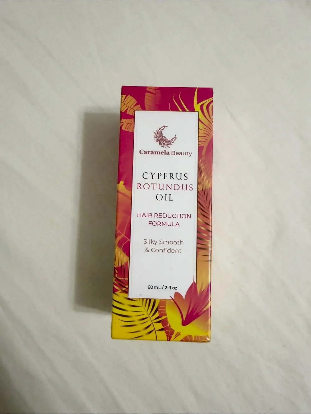 Caramela Beauty Botanical Oil - Pink & Yellow Label